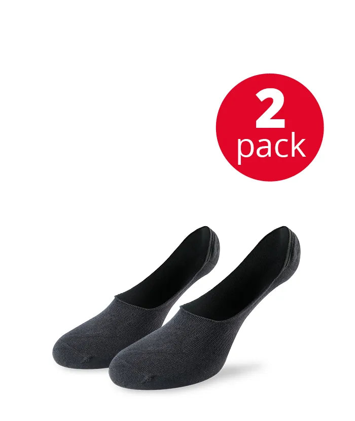  2 Paar Schwarze Inshoe Socken für Männer