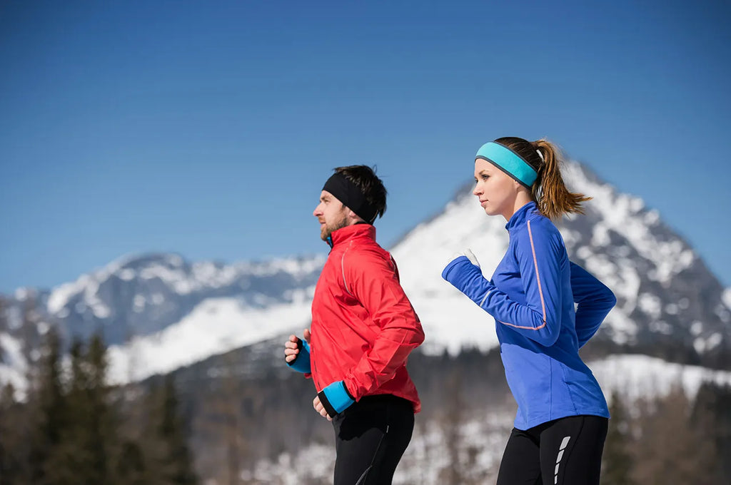 Joggen im Winter bei Minusgraden