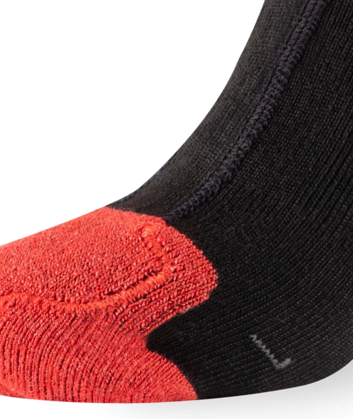 Heat sock 5.0 toe cap slim fit Lenz heated socks Lenz Products