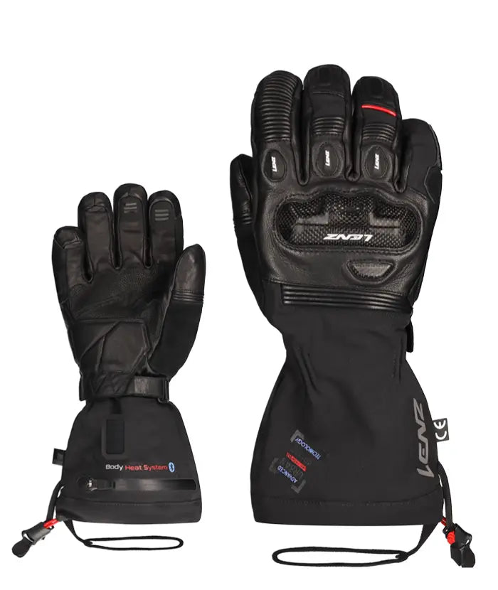 gant chauffant 1.0 finger cap moto touring unisexe