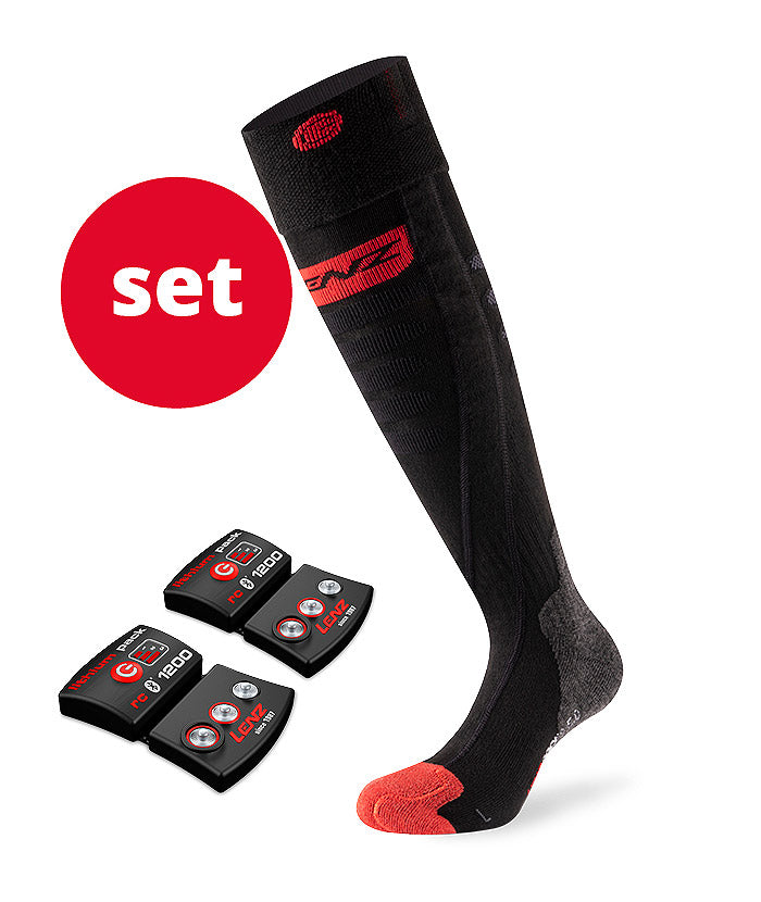 Set of Heat sock 5.0 toe cap slim fit + rcB 1200