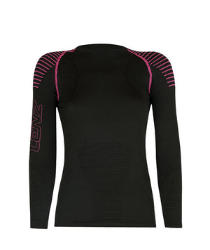 Longsleeve women compression 3.0 round neck - Lenz Products