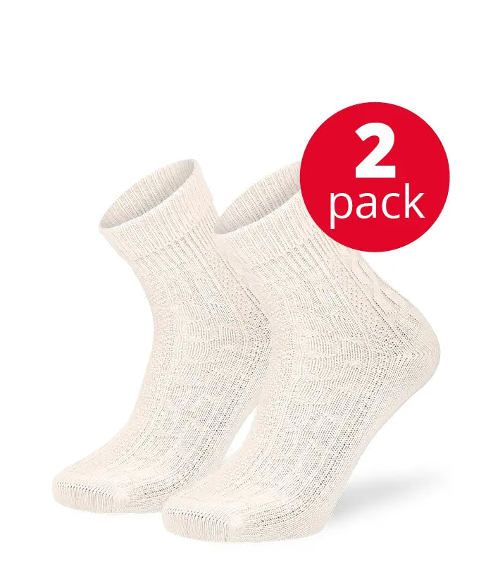 zwei Rustikale Trachten Socken