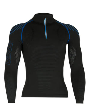 Longsleeve men compression 3.0 zip - Lenz Products