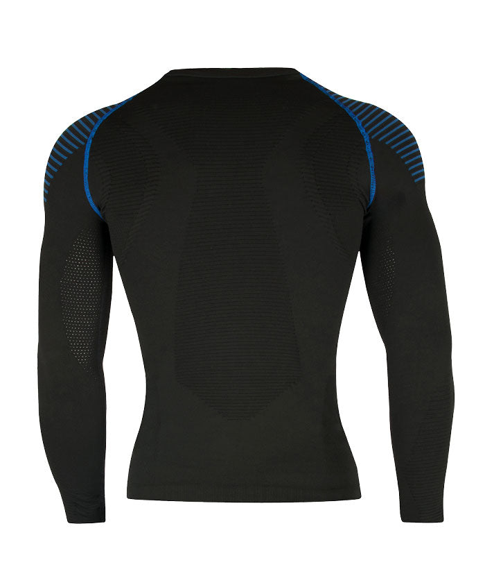 manches longues hommes compression 3.0 col rond