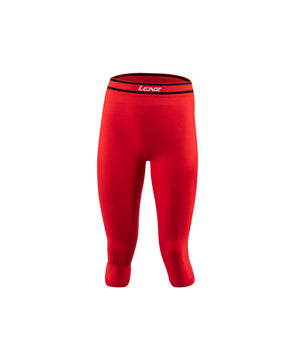 ¾ Pants Women Merino 6.0 Red - Lenz Products