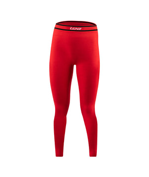 Long Pants Women Merino 6.0 Rot - Lenz Products