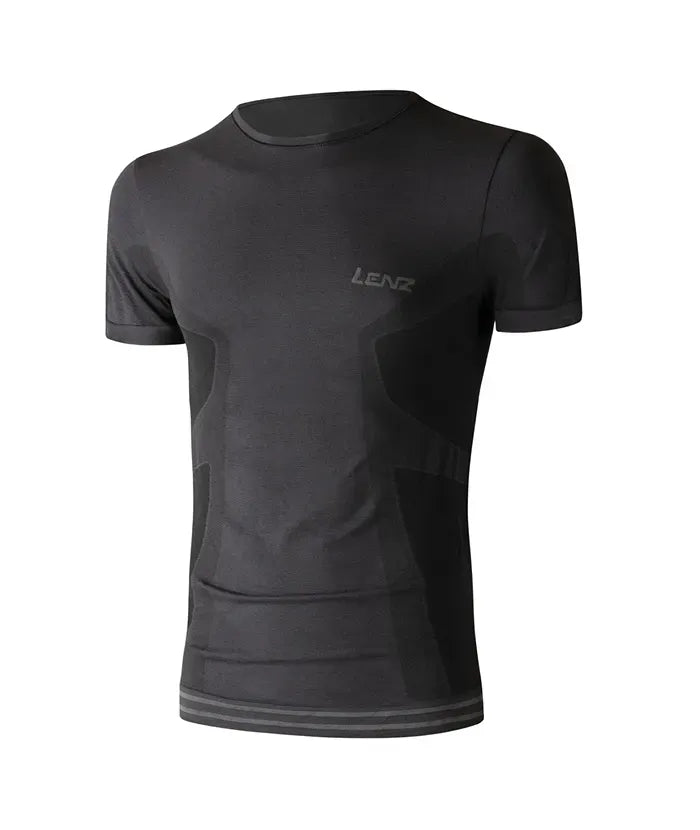 T-Shirt Men with Merino Softtec® | Lenz Merino Ski Underwear 