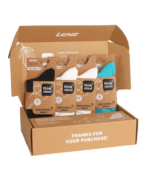 Think About Cool Active Short Box Azur