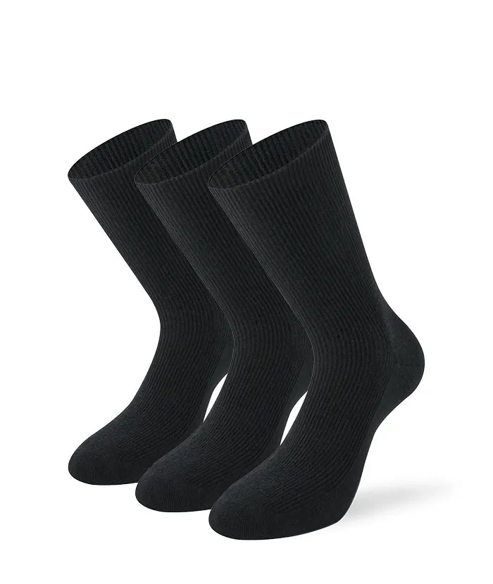 3 Venen Socken in Schwarz