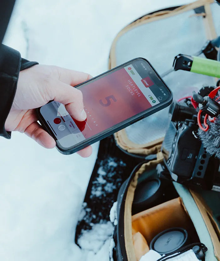 Chaussettes chauffantes 4.1 toe cap