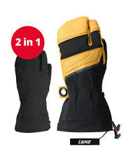 Heat glove 8.0 finger cap lobster unisex | Lenz heated gloves