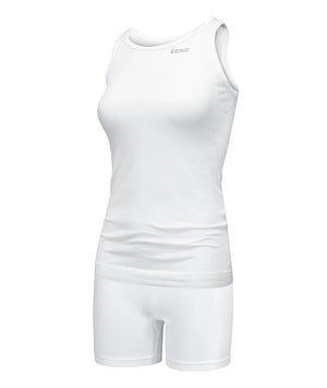 Set : sous-vêt' fonctionnels débardeur + boxer – femme blanc