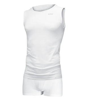 Set : sous-vêt' fonctionnels débardeur + boxer – homme blanc