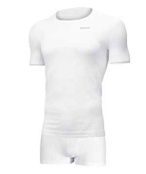 Set : sous-vêt' fonctionnels t-shirt + boxer – homme blanc