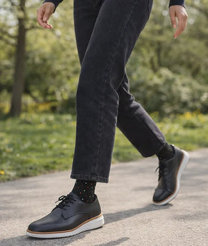 Soft Touch Damen Socken – Bunte Punkte