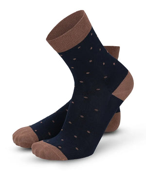 Soft Touch socks women – dots, brown