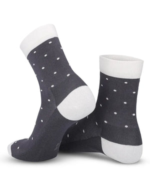 Soft Touch Damen Socken – Punkte Grau