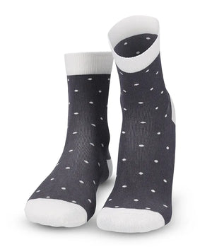 Soft Touch Damen Socken – Punkte Grau