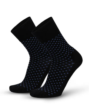 Soft Touch chaussettes homme – pois bleues