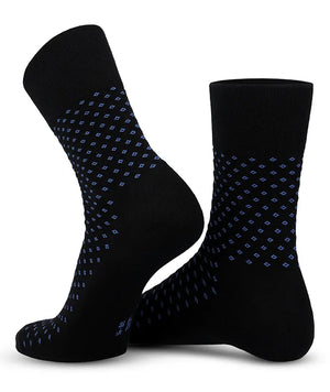 Soft Touch chaussettes homme – pois bleues