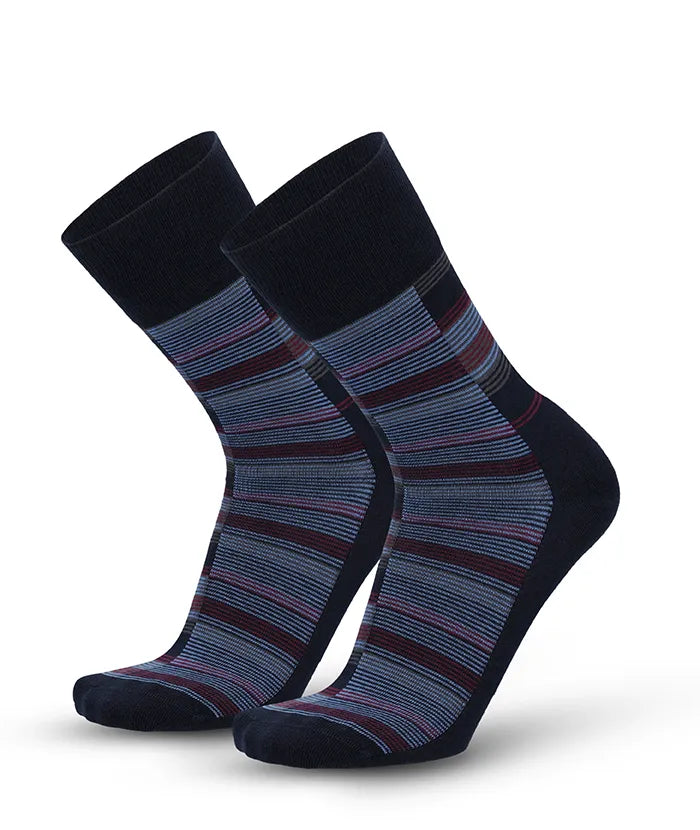 Soft Touch chaussettes homme – rayures multiples