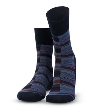 Soft Touch chaussettes homme – rayures multiples