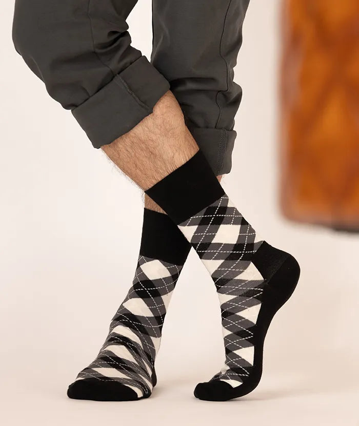 Soft Touch Herren Socken – Rhombus