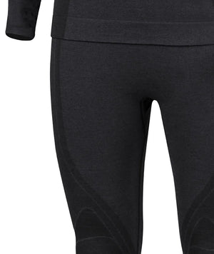 Set : Merino sous-vêt’ fonctionnels à col rond + pantalon 3/4 femme