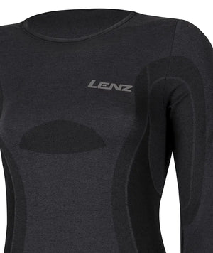 Set : Merino sous-vêt' fonctionnels à col rond + pantalon long femme