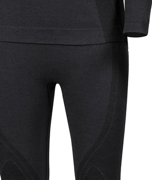 Set : Merino sous-vêt' fonctionnels à col rond + pantalon long femme