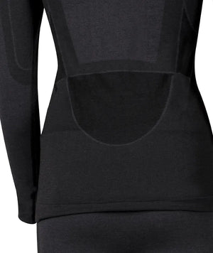 Set : Merino sous-vêt' fonctionnels à col rond + pantalon long femme