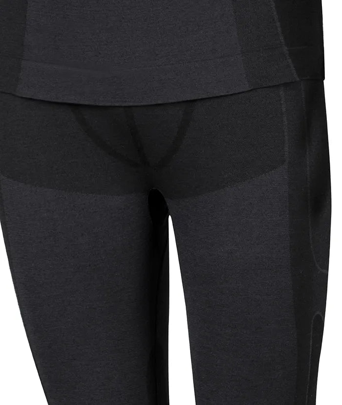 Set : Merino sous-vêt’ fonctionnels à col rond + pantalon 3/4 homme
