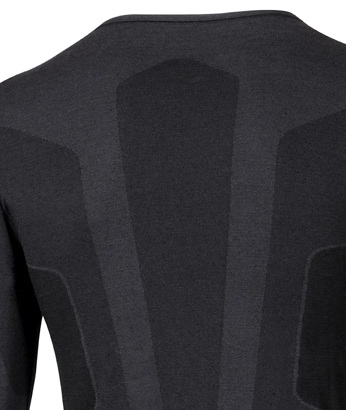 Set : Merino sous-vêt’ fonctionnels à col rond + pantalon 3/4 homme