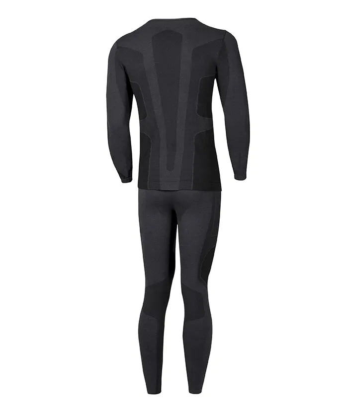 Set: Merino Performance Wear Round Neck + Long Pants Men