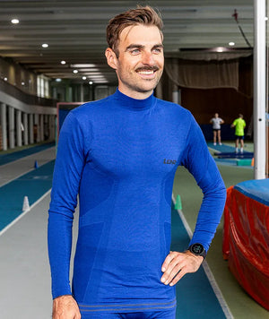 Col roulé manches longues homme Merino 6.0