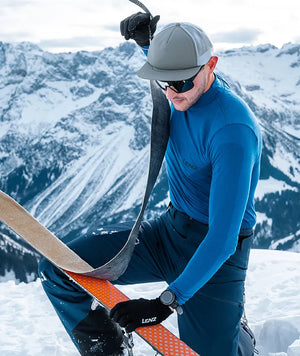 Col roulé manches longues homme Merino 6.0