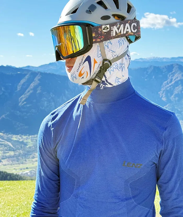 Col roulé manches longues homme Merino 6.0