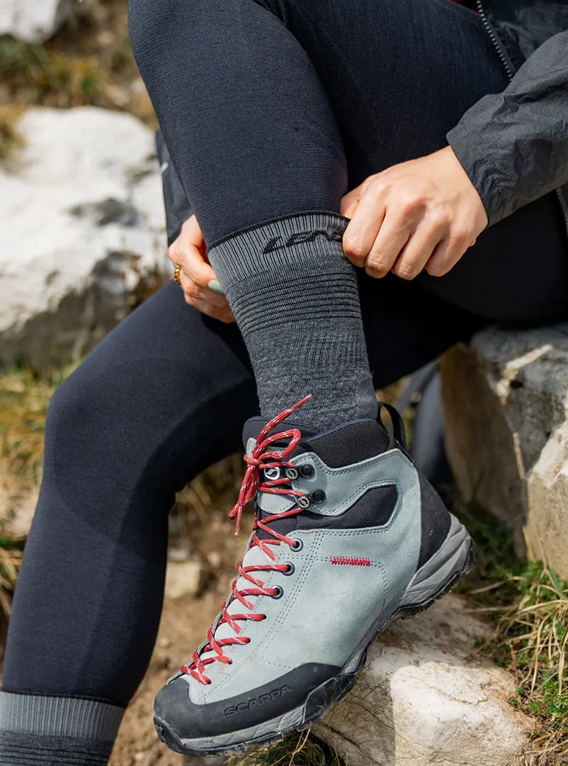 Calzini Lenz 6.0 Socken - Merino Lana, Per Scarpe Da Corsa, Unisex - Foto 9