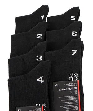 Duos 1-7 : Chaussettes numérotées