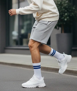 Retro-Tennissocken Sports Mid Cut