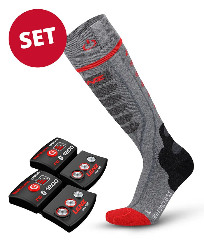 Sets: Heated socks + battery bundle | Shop online now – Lenz Products