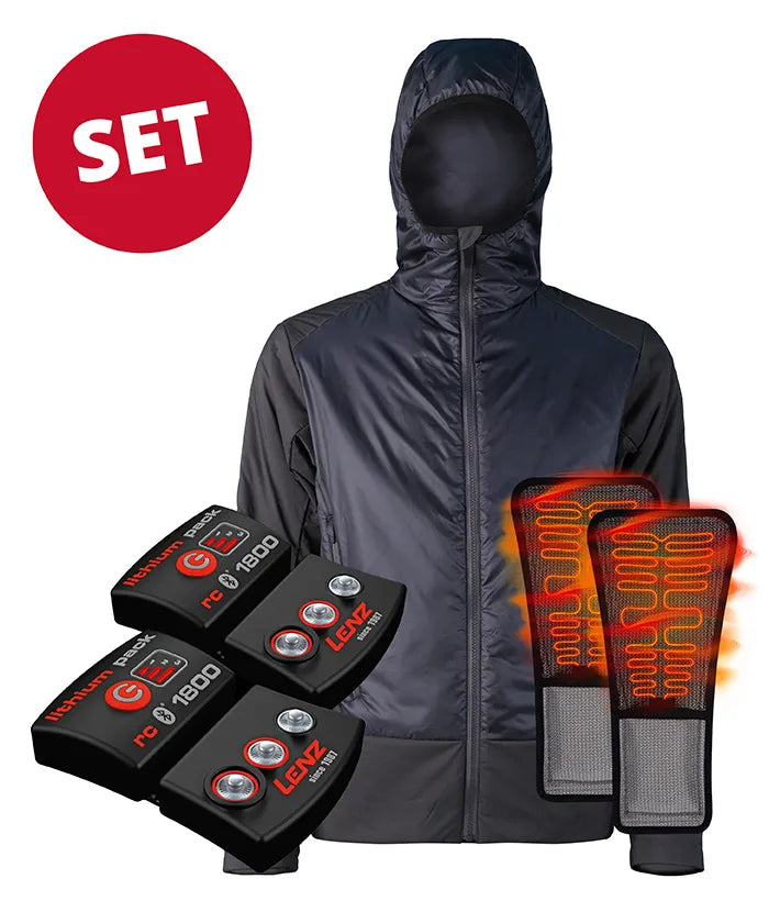 Set : Heat Jacket PrimaLoft® Men + rcB 1800