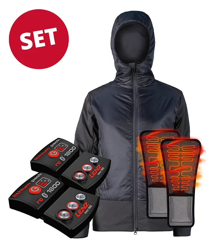 Set : Heat Jacket PrimaLoft® Women + rcB 1800