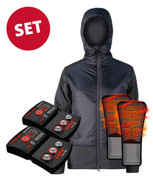 Set: Heat Jacket PrimaLoft® Women + rcB 1800