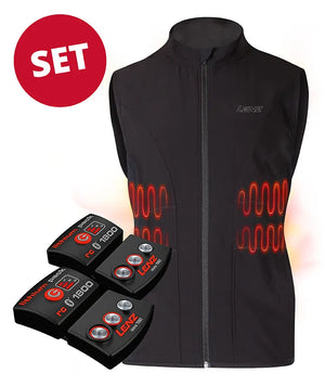 Set: Heat Vest 1.0 Women + rcB 1800