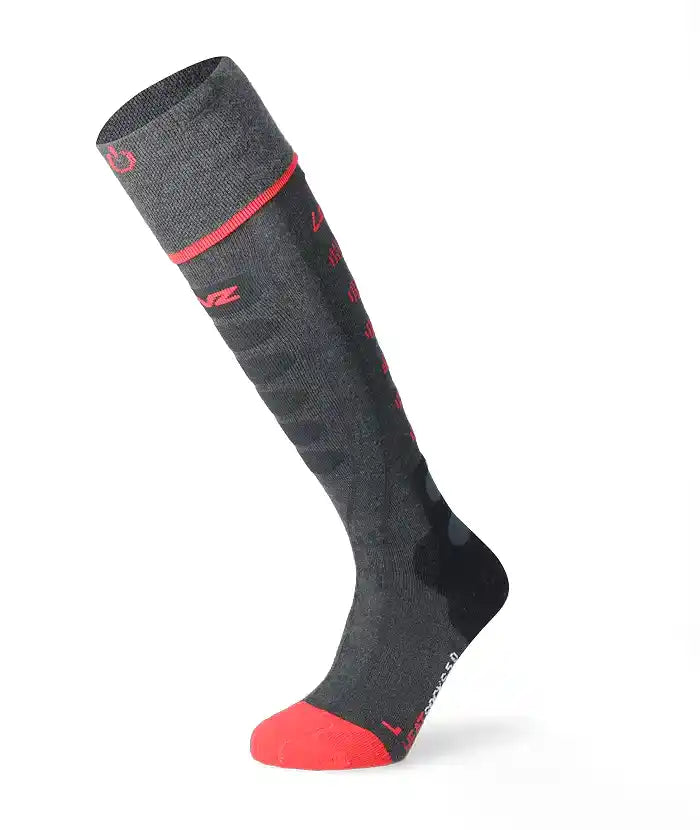 Heat sock 5.1 toe cap - heated sock with merino wool and silk – Lenz ...