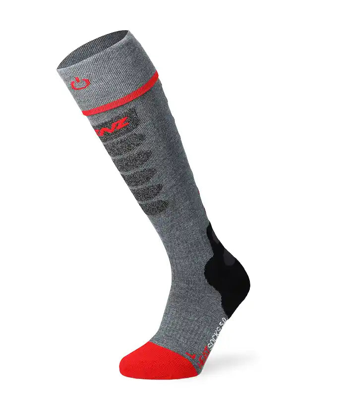 Heat sock 5.1 toe cap slim fit with scratchfree merino wool and silk